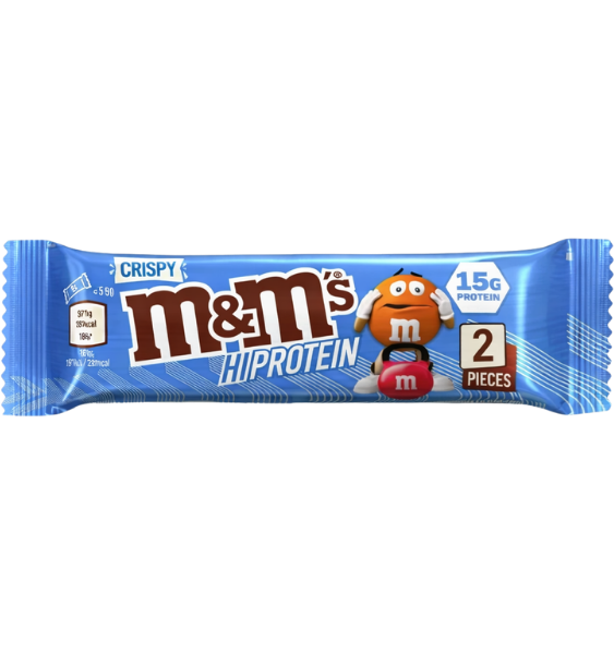 Mars M&Ms HI Protein bar Crispy Milk Chocolate (BB 2026-10-08) 52 g