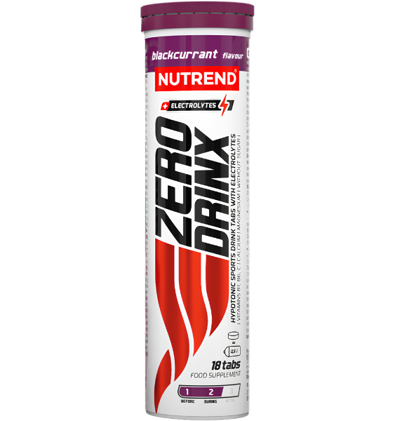 Nutrend Zero Drinx Blackcurrant 18 tab