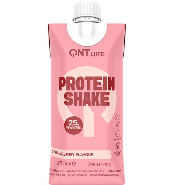 QNT Protein Shake Tetra Strawberry 330ml