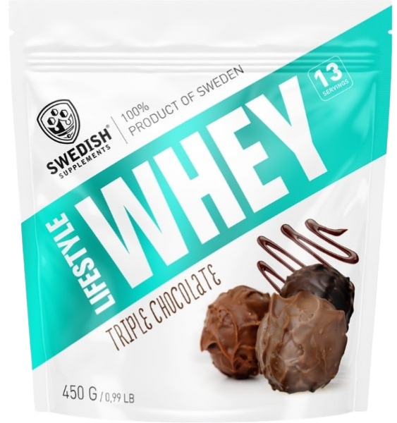 Swedish Supplements Lifestyle Whey Triple Chocolate 450 g