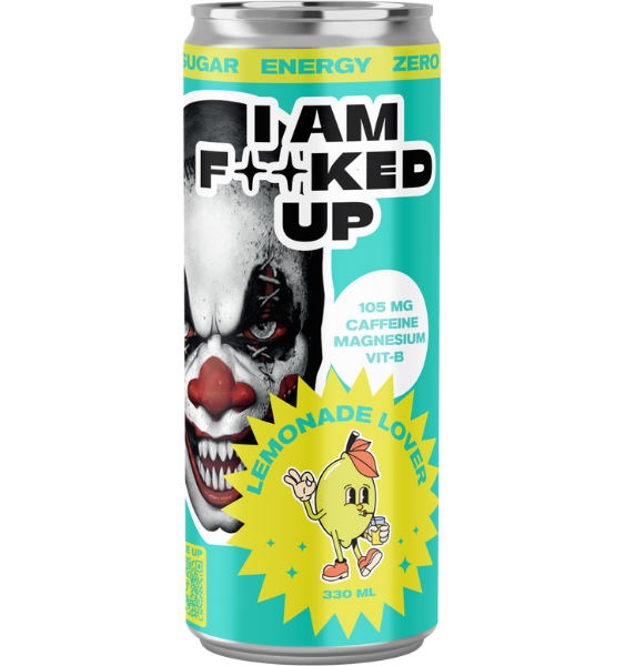 Swedish Supplements I Am F*cked Up Drink Lemonade Love (BB 2026-11-30) 330 ml
