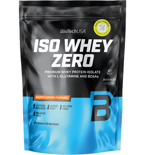 BioTech Iso Whey Zero Salted Caramel 454 g