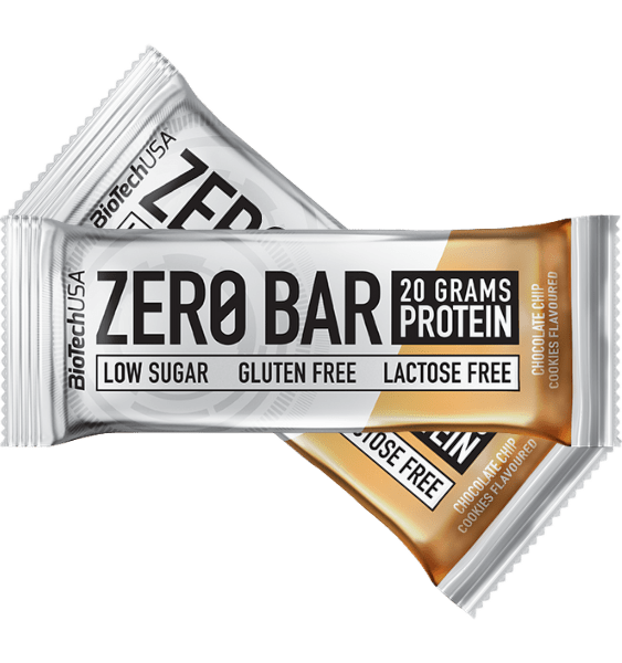 BioTech Zero Bar Chocolate Chip Cookies 50 g
