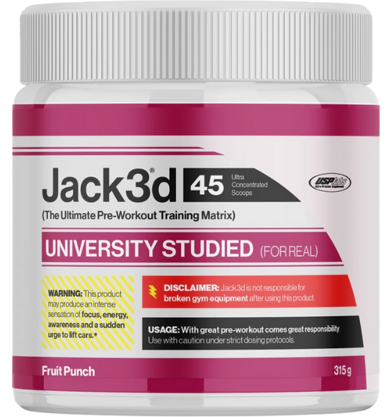 USPlabs Jack3d Advanced Pre-workout Fruit Punch 315 g