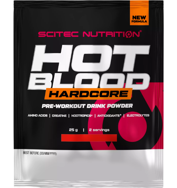 Scitec Hot Blood Hardcore Red Fruits 25 g