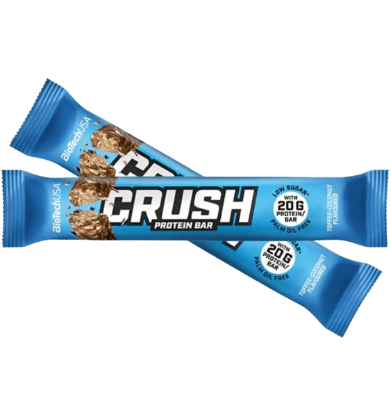 BioTech Crush Protein Bar Toffee-Coconut 64 g