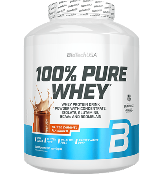 BioTech 100% Pure Whey Salted Caramel 2000 g