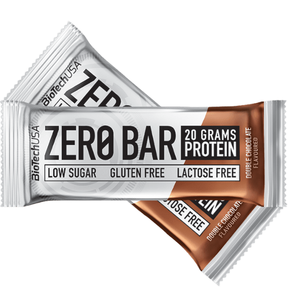 BioTech Zero Bar Double Chocolate 50 g