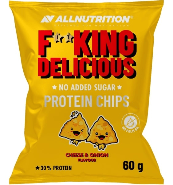 Allnutrition FITKING Delicious Protein Chips Cheese and onion 60 g