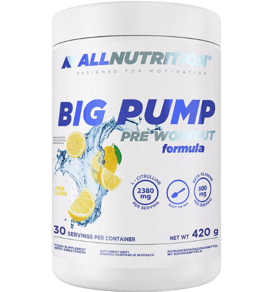 Allnutrition Big Pump Pre-Workout Lemon 420 g