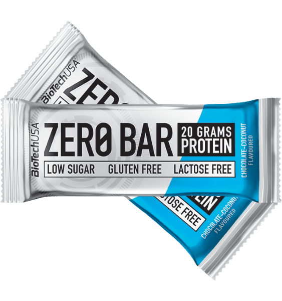 BioTech Zero Bar Chocolate-Coconut 50 g