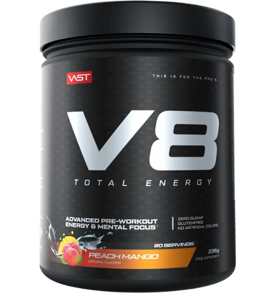 VAST V8 Total Energy Peach Mango 336 g