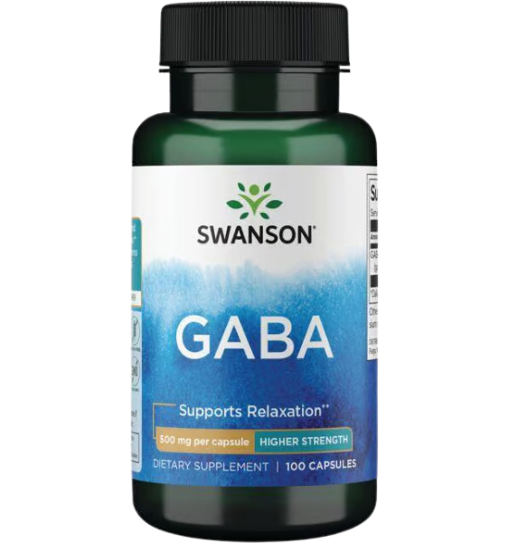Swanson Gaba 500mg 100 kap