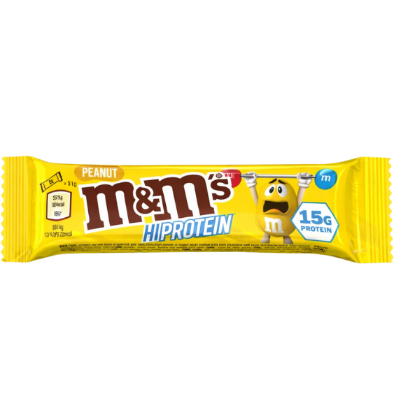 Mars M&Ms HI Protein bar Peanut (BB 2026-11-14) 51 g