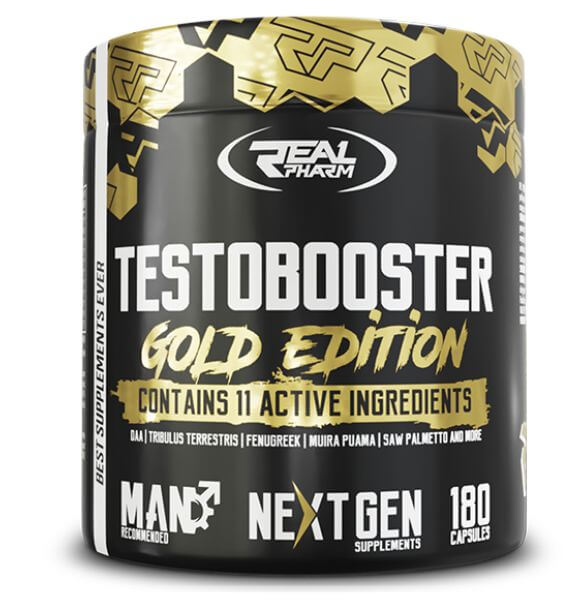 Real Pharm Testo Booster Gold Edition 180 kap