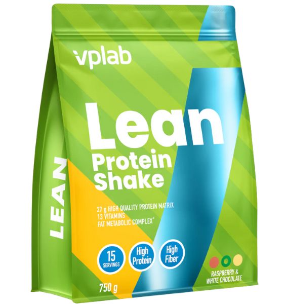 VPLab Nutrition Lean Fitness Shake Raspberry-White Chocolate 750 g