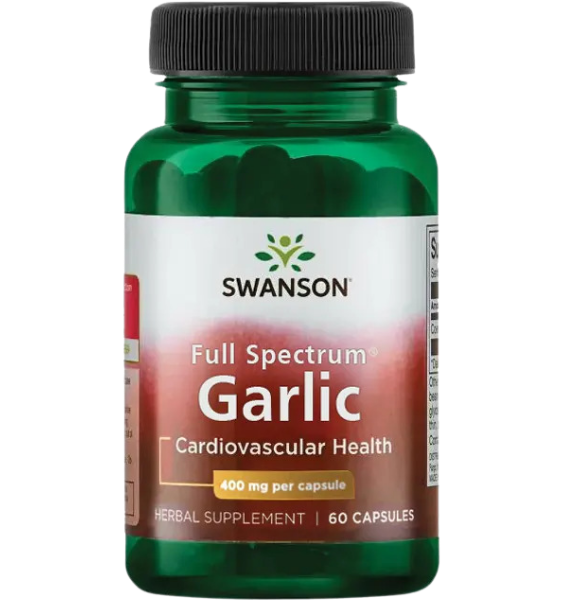 Swanson Garlic 400mg 60 kap
