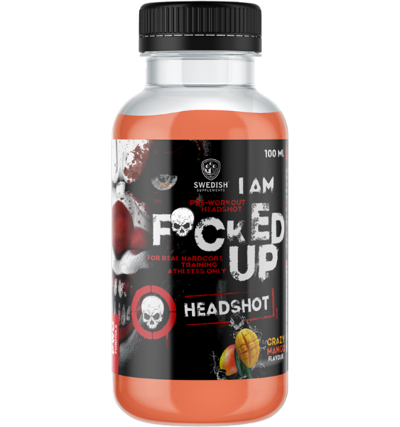 Swedish Supplements I Am F*cked Up Headshot Crazy Mango 100 ml