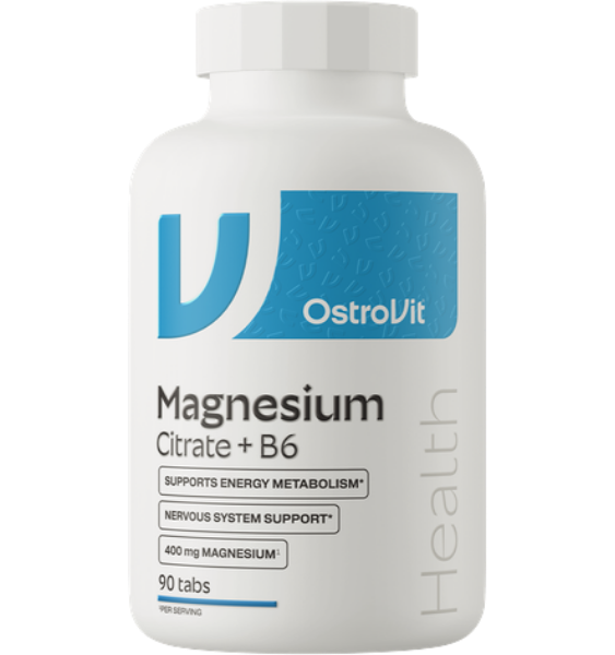 OstroVit Magnesium Citrate 400 mg + B6 90 tab