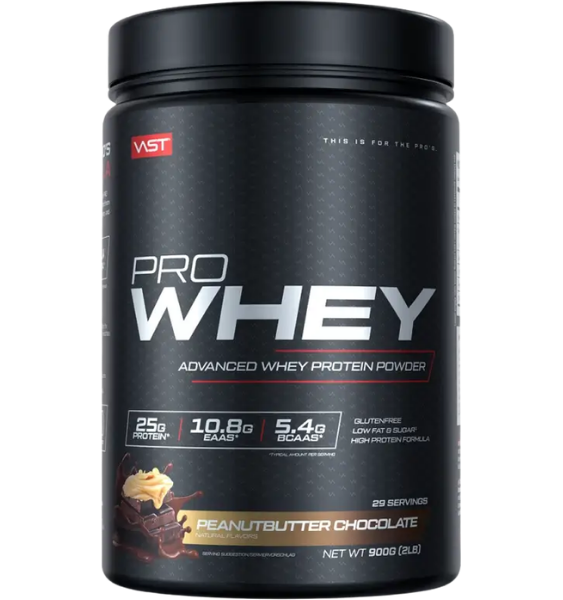 VAST Pro Whey Peanutbutter Chocolate 900 g