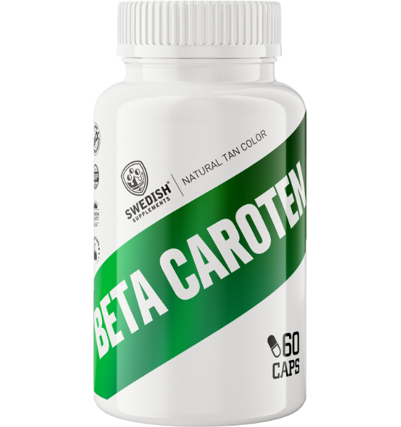 Swedish Supplements Beta Carotene 60 kap