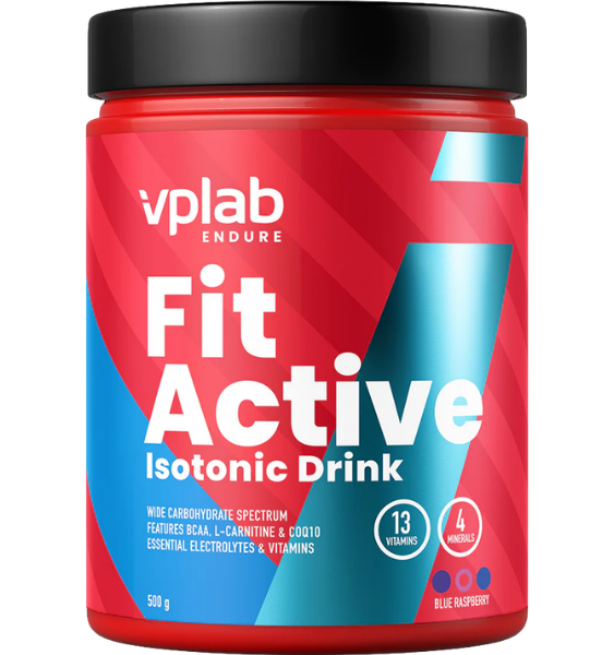 VPLab Nutrition FitActive Isotonic Drink Blue Raspberry 500 g