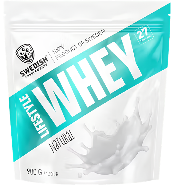 Swedish Supplements Lifestyle Whey Natural 900 g