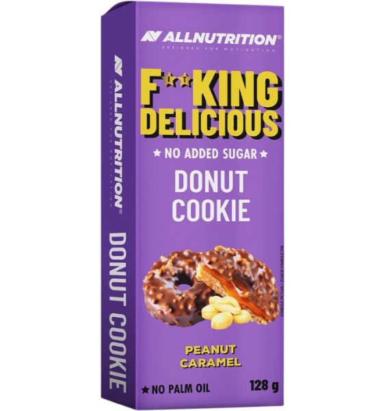Allnutrition FITKING Delicious Donut Cookie Peanut Caramel 128 g