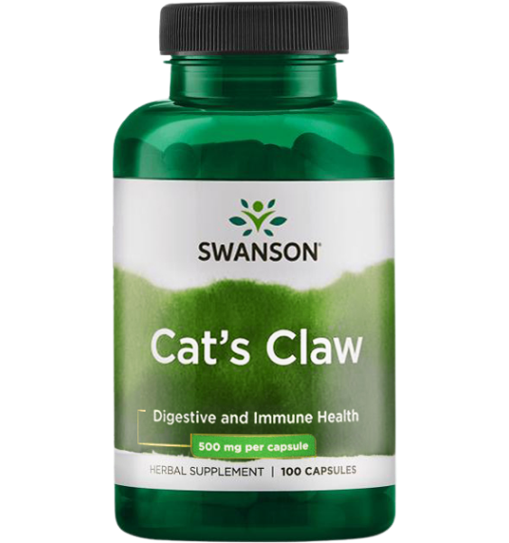 Swanson Cats Claw 500 mg 100 caps