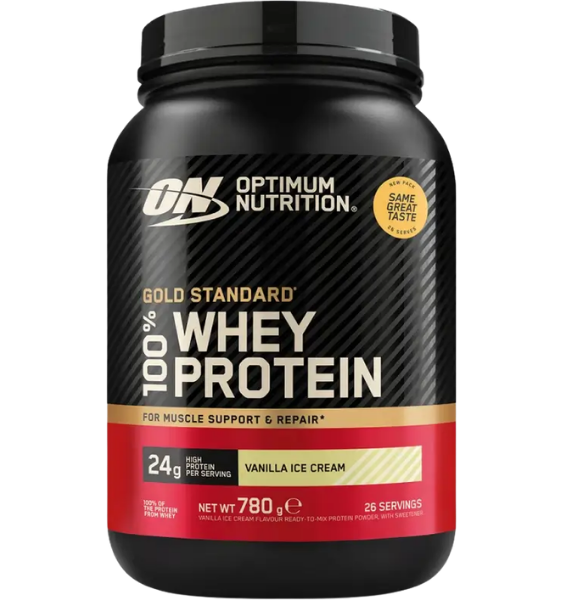 Optimum Nutrition 100% Whey Gold Standard Vanilla Ice Cream 768 g