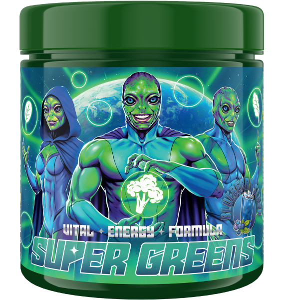 Swedish Supplements Super Greens Blueberry Slush 250 g