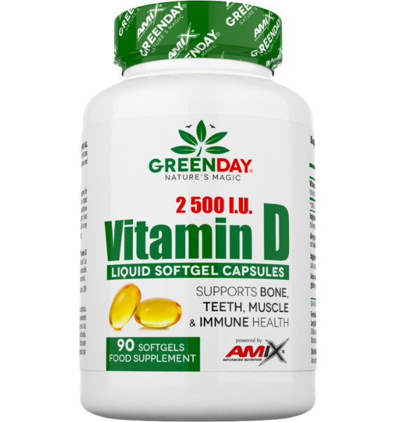 Amix GreenDay Vitamin D3 90 kap