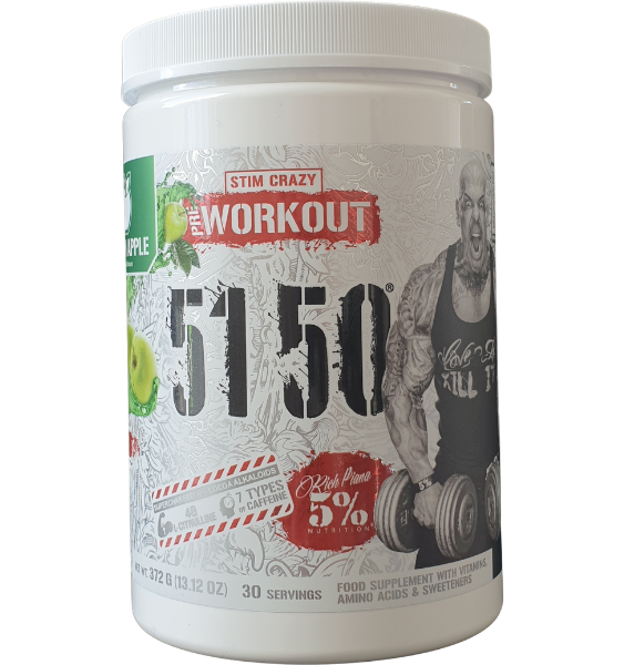5% Nutrition - Rich Piana 5150 Green Apple 372 g