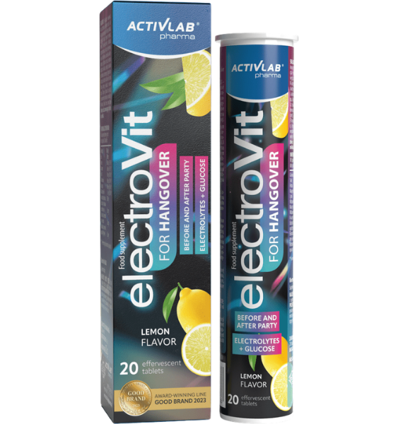 ActivLab ElectroVit FOR HANGOVER Lemon 20 tab