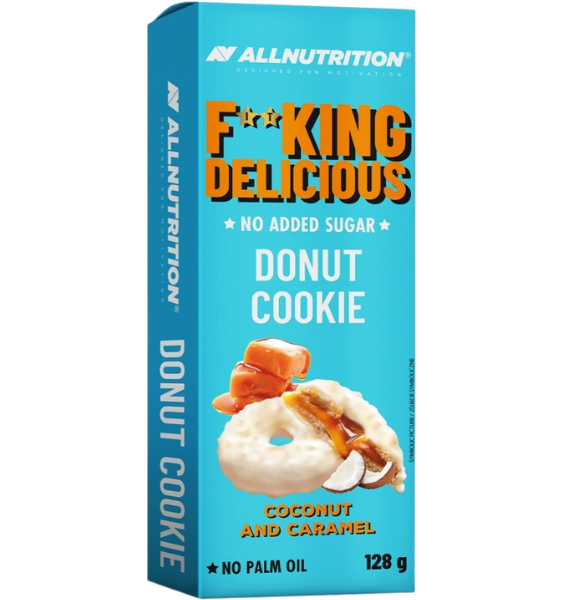 Allnutrition FITKING Delicious Donut Cookie Coconut and Caramel 128 g