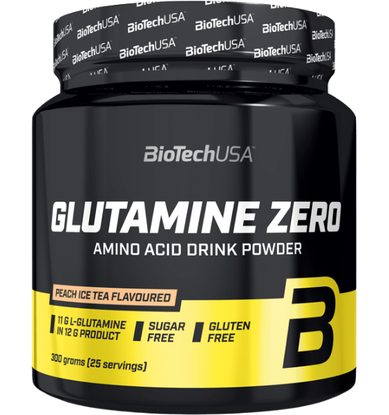 BioTech Glutamine Zero Peach Ice Tea 300 g