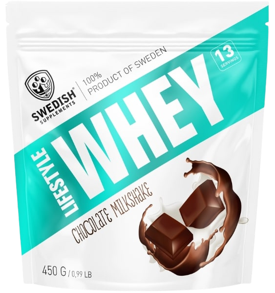 Swedish Supplements Lifestyle Whey Chocolate Milkshake 450 g