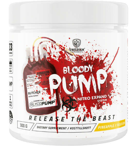 Swedish Supplements Bloody Pump Pineapple Passion 300 g