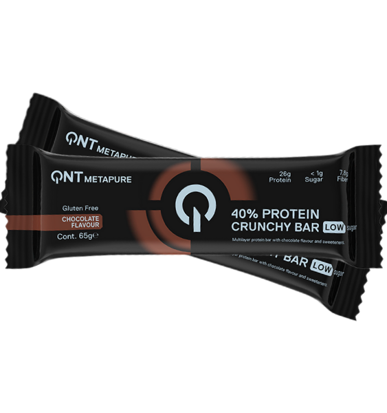 QNT 40% Protein Crunchy Bar Chocolate 65 g