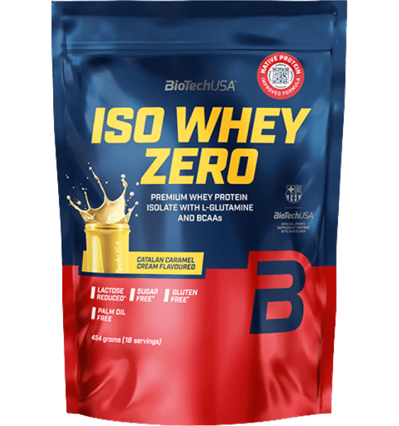 BioTech Iso Whey Zero Catalan Caramel Cream 454 g