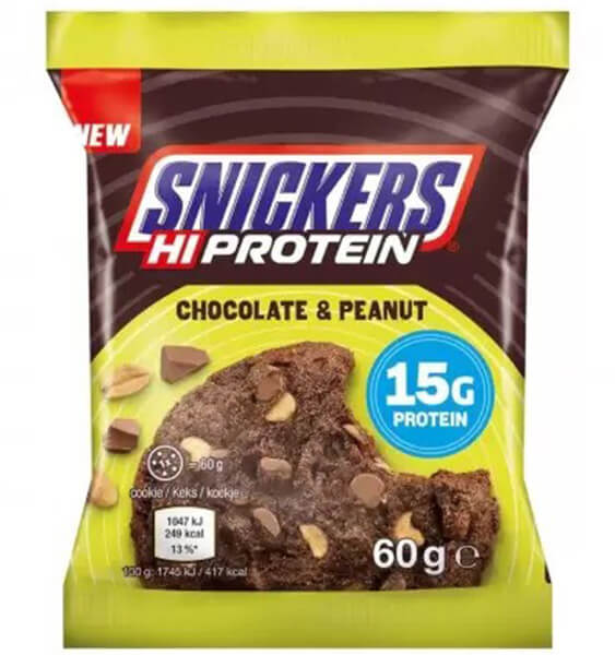Mars Snickers Hi Protein Cookie Chocolate & Peanut 60 g