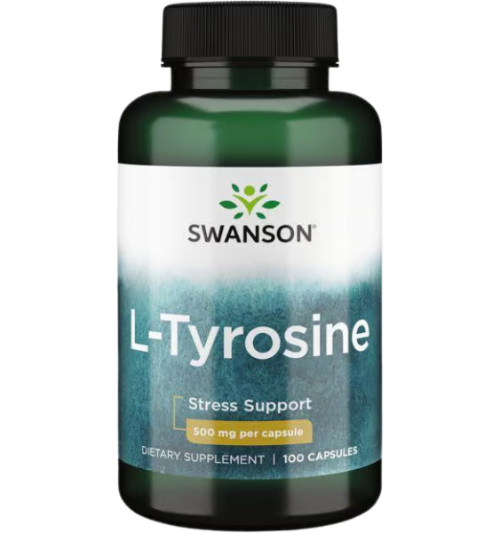 Swanson L-Tyrosine 500mg 100 kap