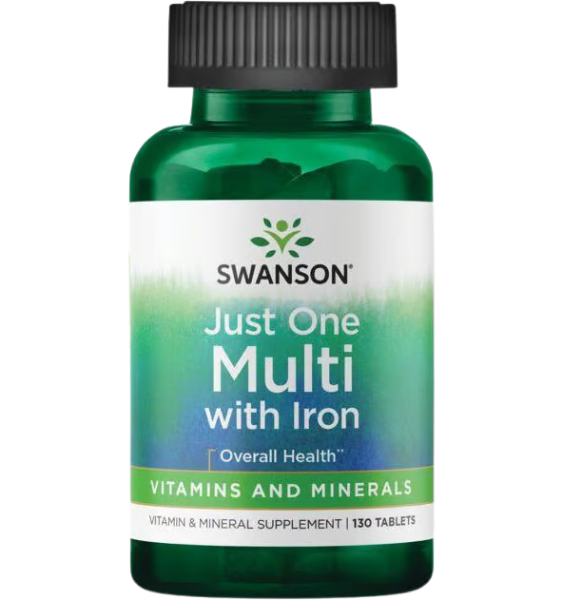 Swanson Multi With Iron 130 tab (BB 2026-12-31)