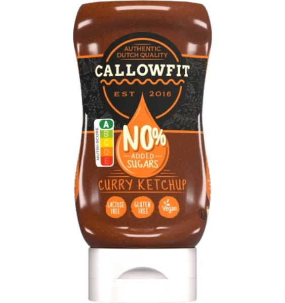 Callowfit Curry Ketchup 300 ml (BB 2026-12-06)