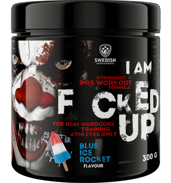 Swedish Supplements I Am F*cked Up Blue Ice Rocket 300 g