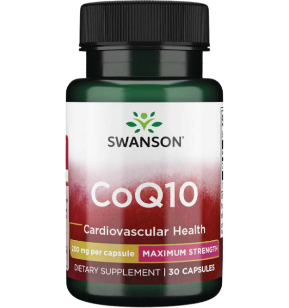Swanson CoQ10 200mg 30 kap