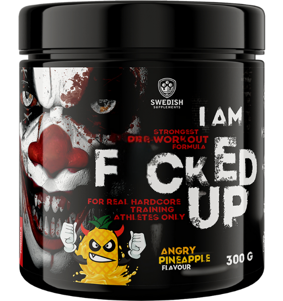Swedish Supplements I Am F*cked Up Angry Pineapple 300 g