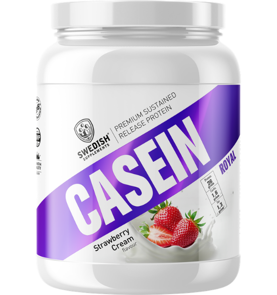 Swedish Supplements Casein Strawberry Cream 900 g