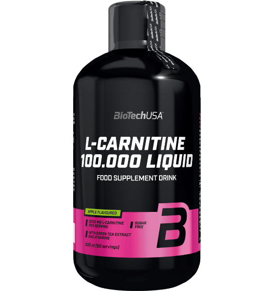 BioTech L-Carnitine 100.000 Apple 500 ml