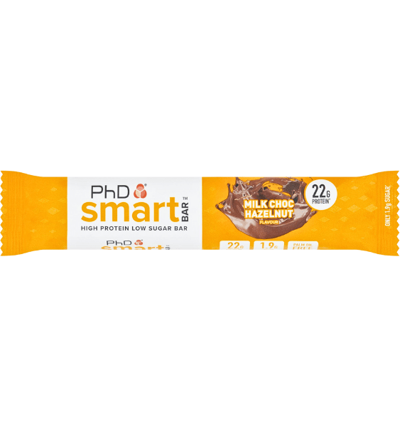 PhD Smart Bar Milk Choc Hazelnut 64 g